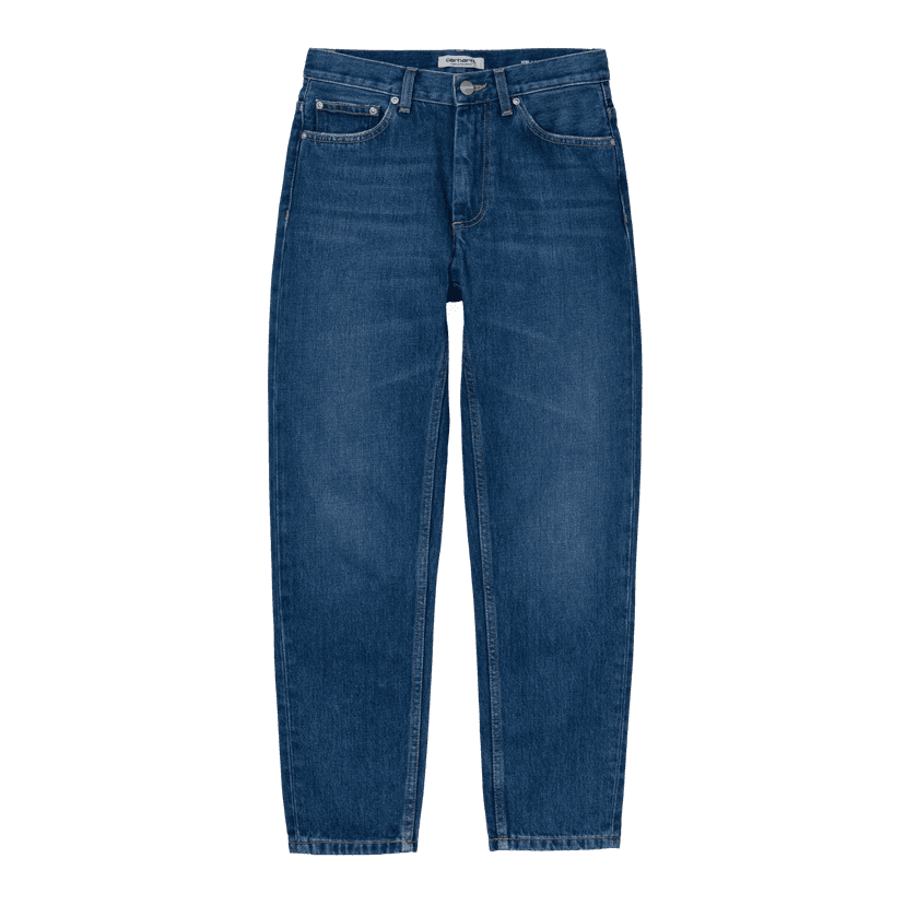 Carhartt WIP W' Page Carrot Ankle Pant - blue - rinsed