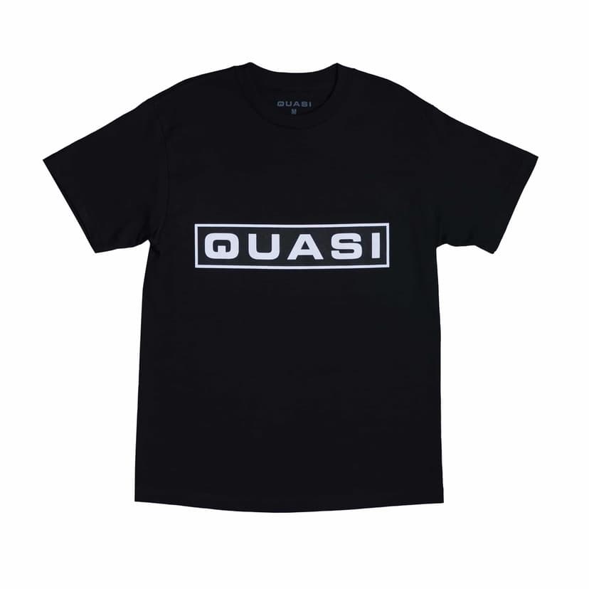 Quasi Skateboards Bar Logo Tee - black