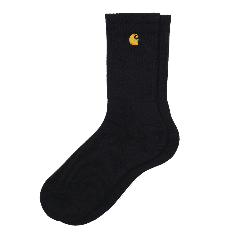 Carhartt WIP Chase Socks - black/gold