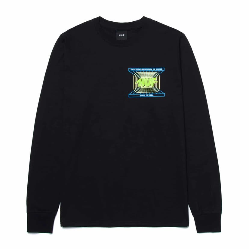 HUF Total Spectrum LS - black