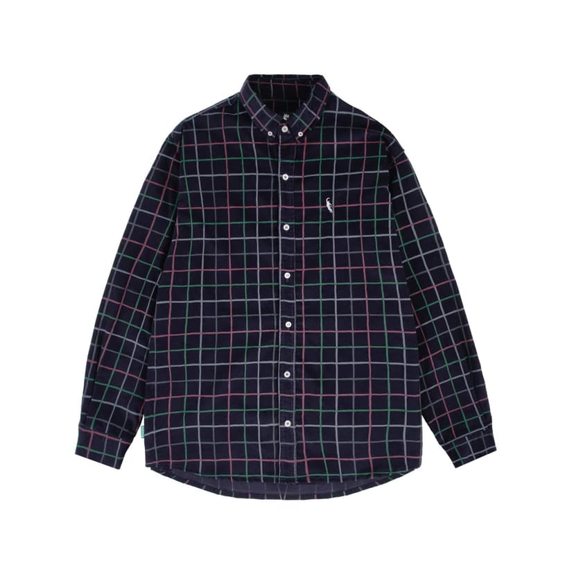 Magenta Skateboards PWS Cord Shirt - dark blue