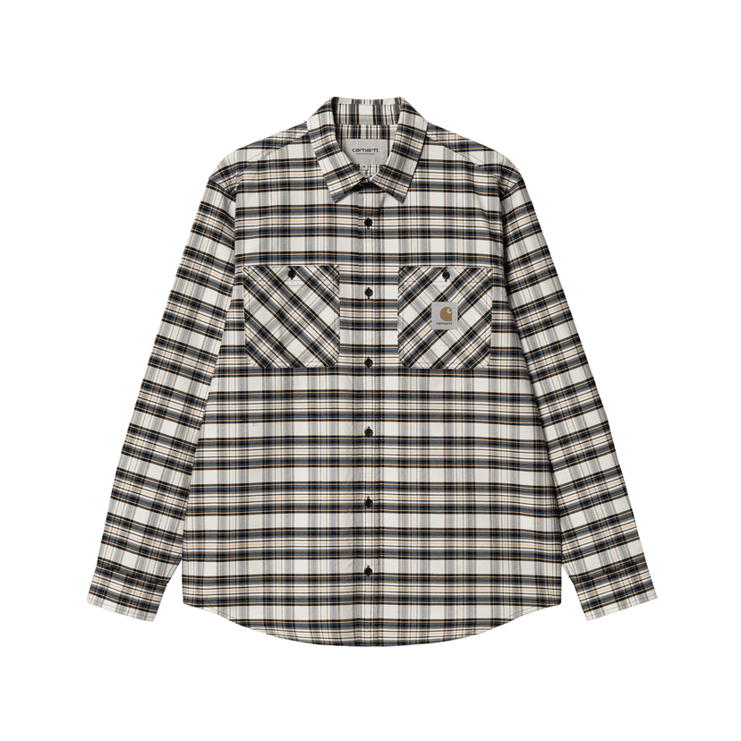 Carhartt WIP LS Solander Shirt - solander check/ wax