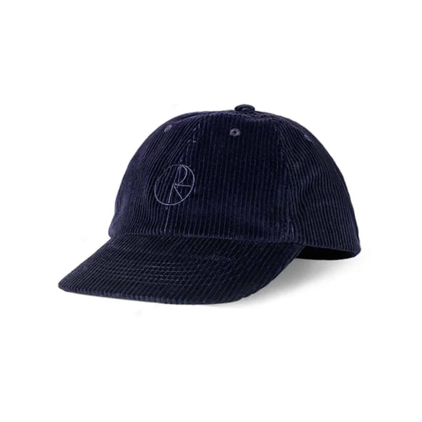 Polar Skate Co. Stroke Logo Cord Cap - navy