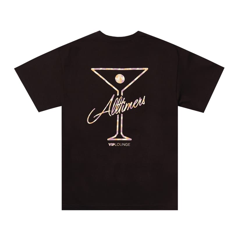 Alltimers Techno Camo League Player T-Shirt - black