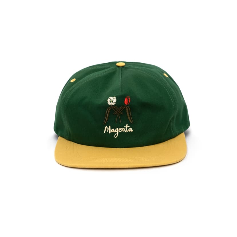 Magenta Skateboards Lover Snapback - green