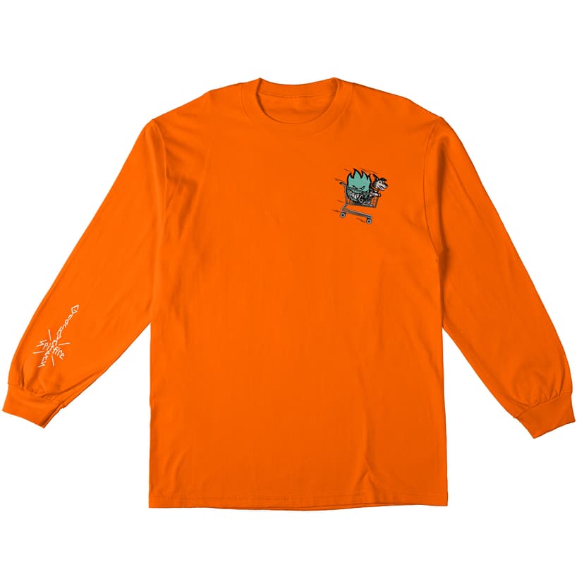 Spitfire x Gnarhunters Cart Longsleeve - orange