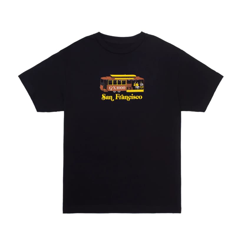 GX1000 Trolly Tee - black