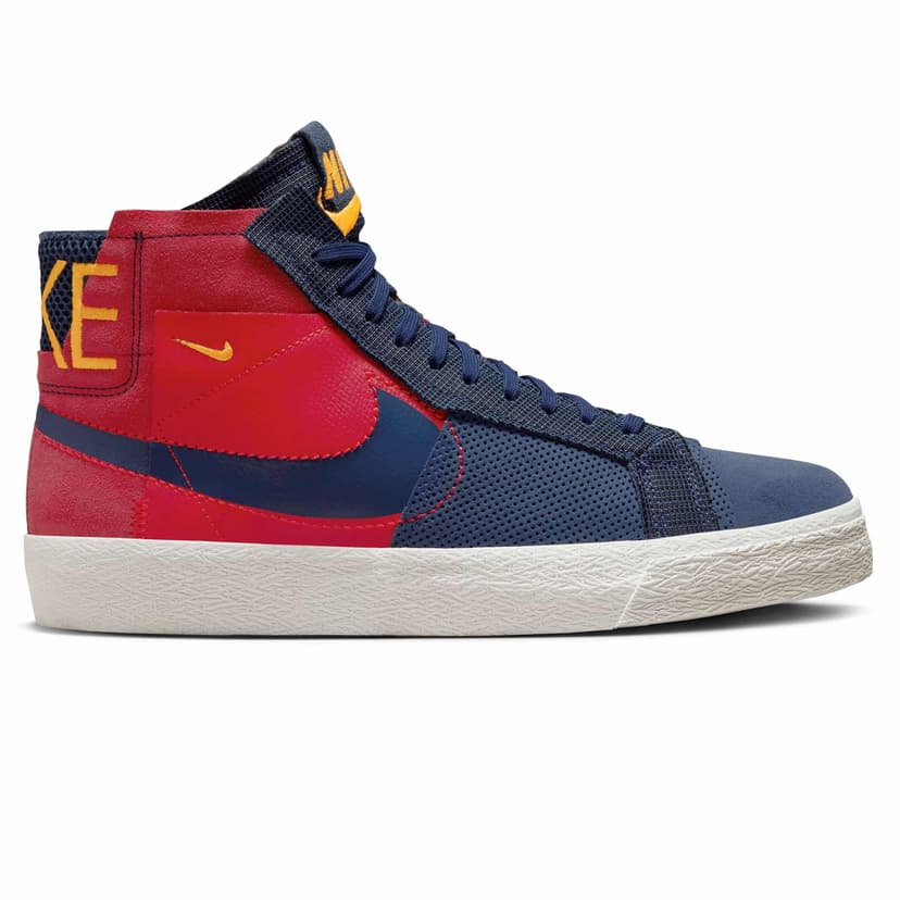 Nike SB Blazer Mid PRM - university red/ midnight navy