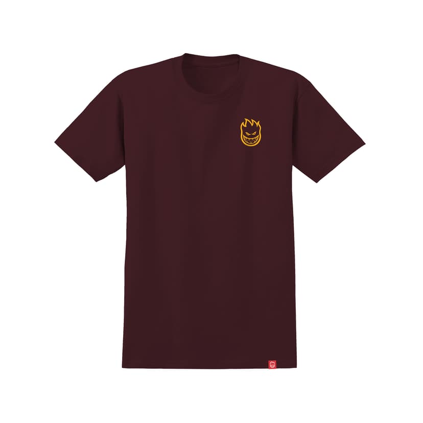 Spitfire Lil Bighead Tee - maroon