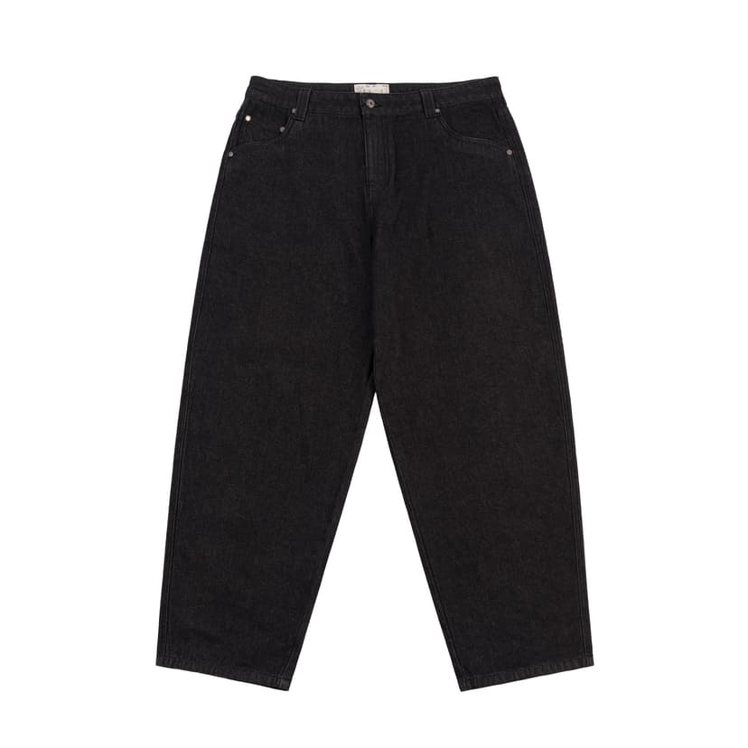 Dime Classic Baggy Denim Pants - black washed