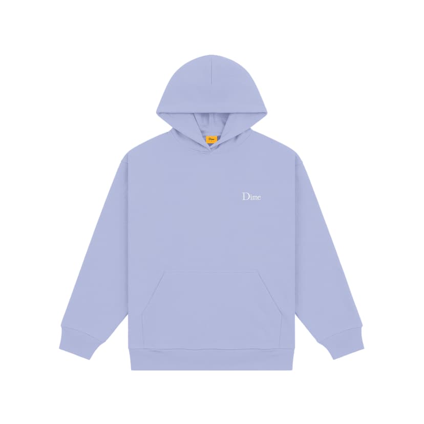 Dime Classic Small Logo Hoodie - light indigo