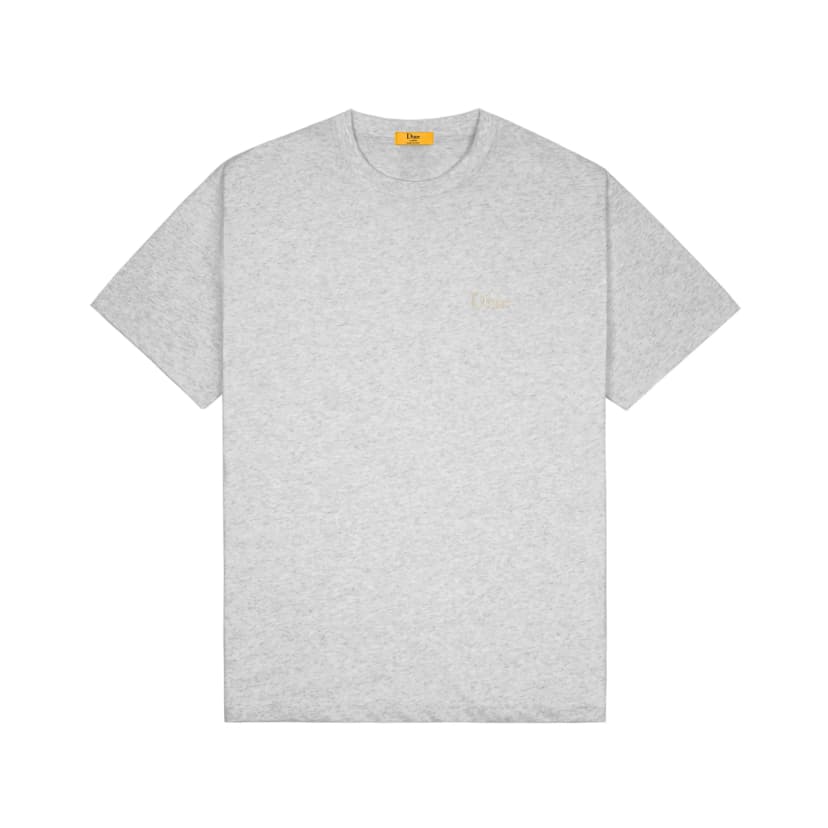Dime Classic Small Logo T-Shirt - heather grey