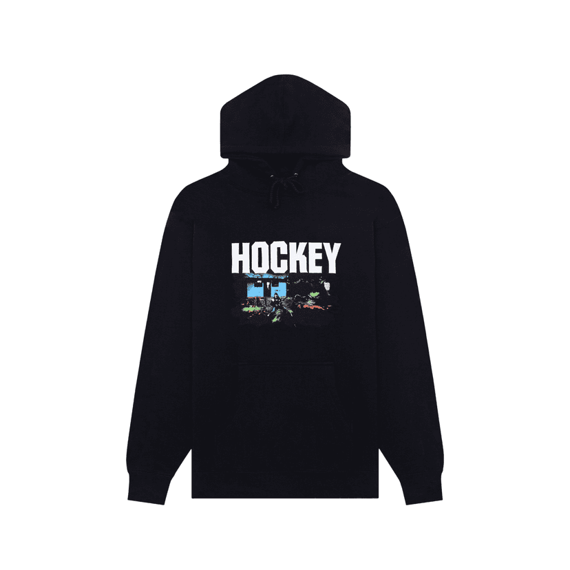 Hockey Raw Milk Hoodie - black