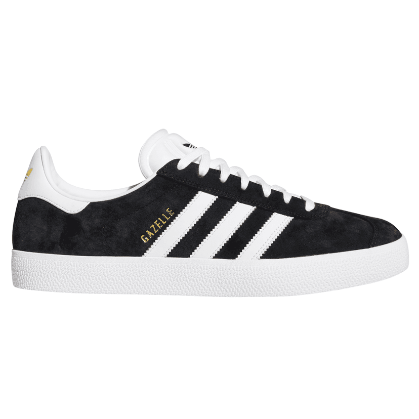 Adidas Skateboarding Gazelle ADV - core black/ white/ gold