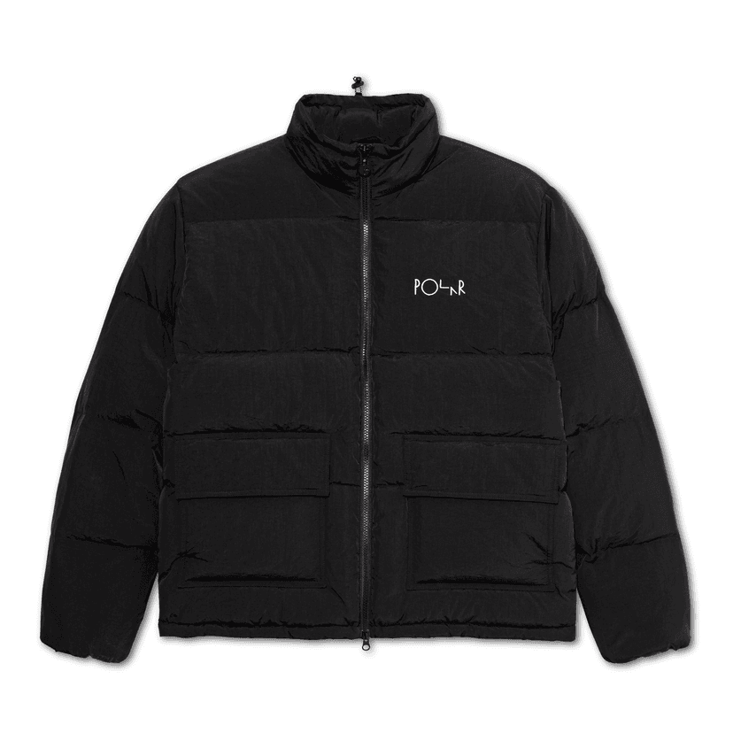 Polar Skate Co. Pocket Puffer Jacket - black