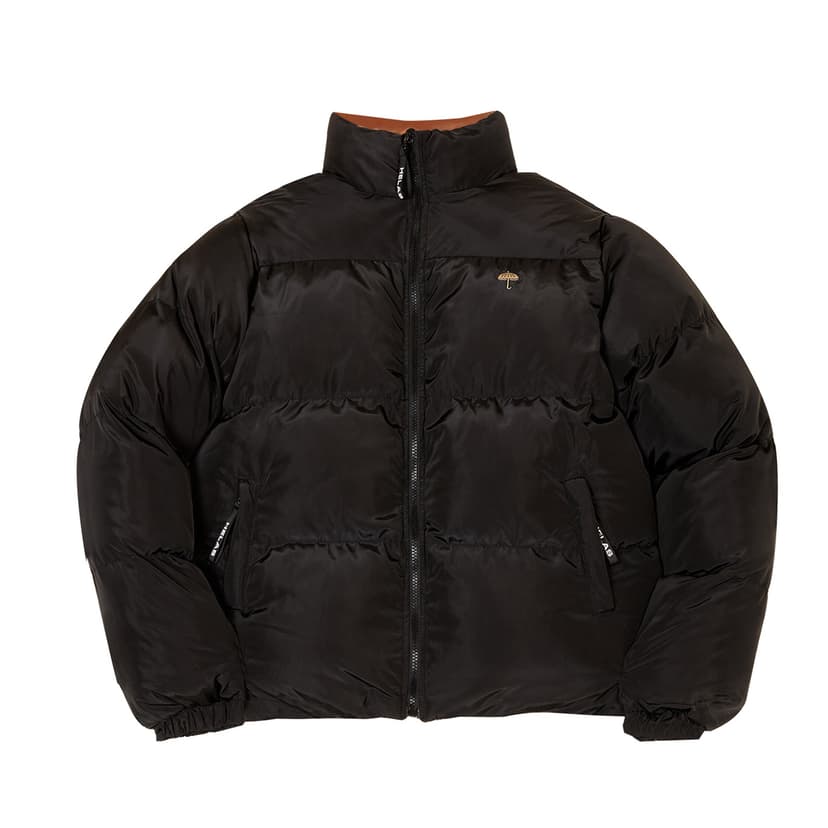 Hélas Powder Reversible Puffer Jacket - black/brown