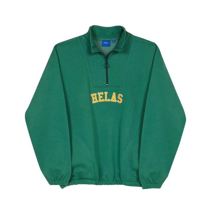 Hélas Campus Quarter Zip - green