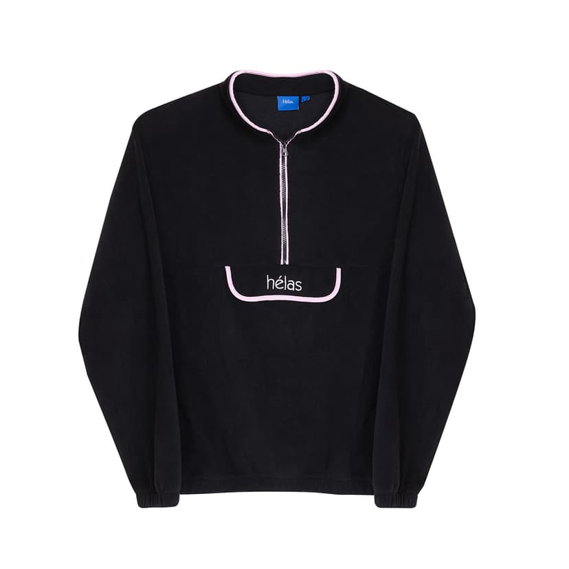 Hélas Flurry Fleece Quarter Zip - navy