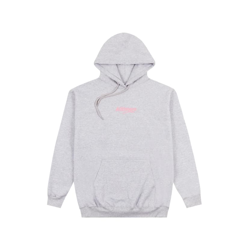 Alltimers Estate Embroidered Hoodie - heather grey