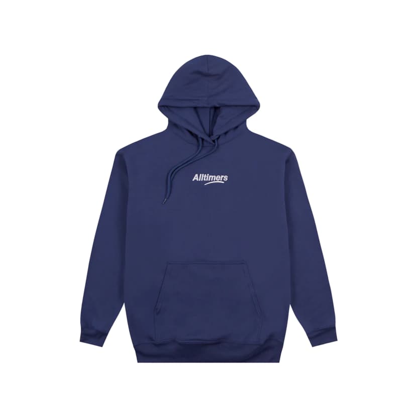 Alltimers Estate Embroidered Hoodie - navy
