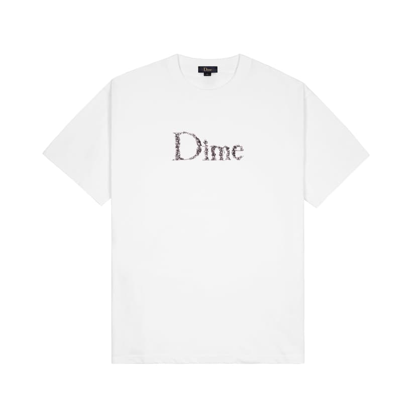 Dime Classic Skull Tee - white
