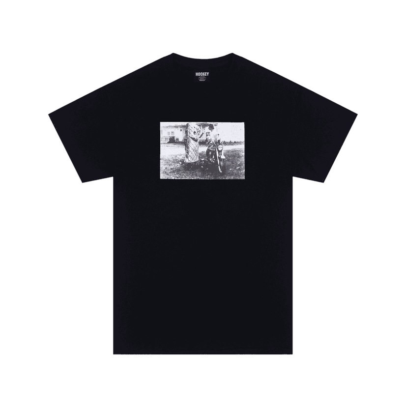 Hockey Lay Flat Tee - black