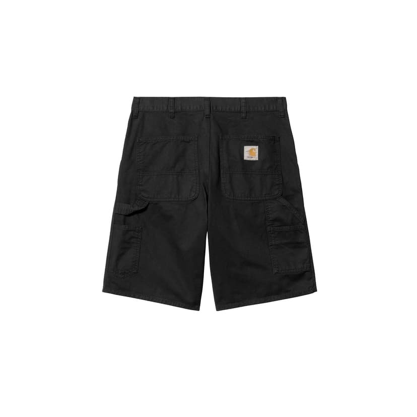 Carhartt WIP Single Knee Short - black / garment dyed