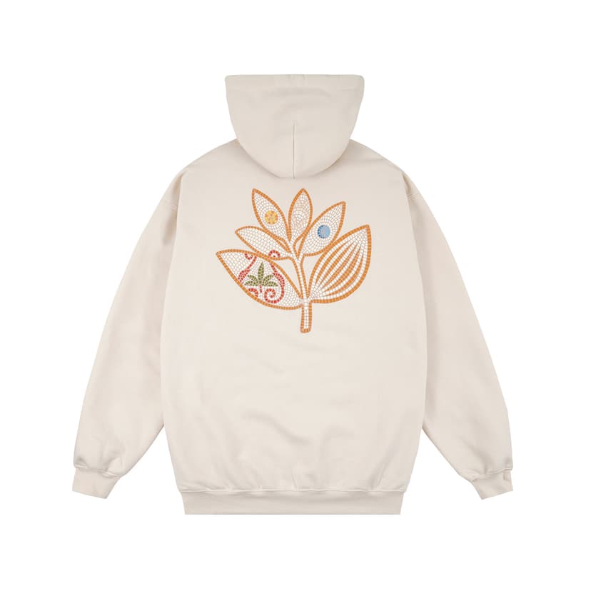 Magenta Skateboards Mosaic Hoodie - natural