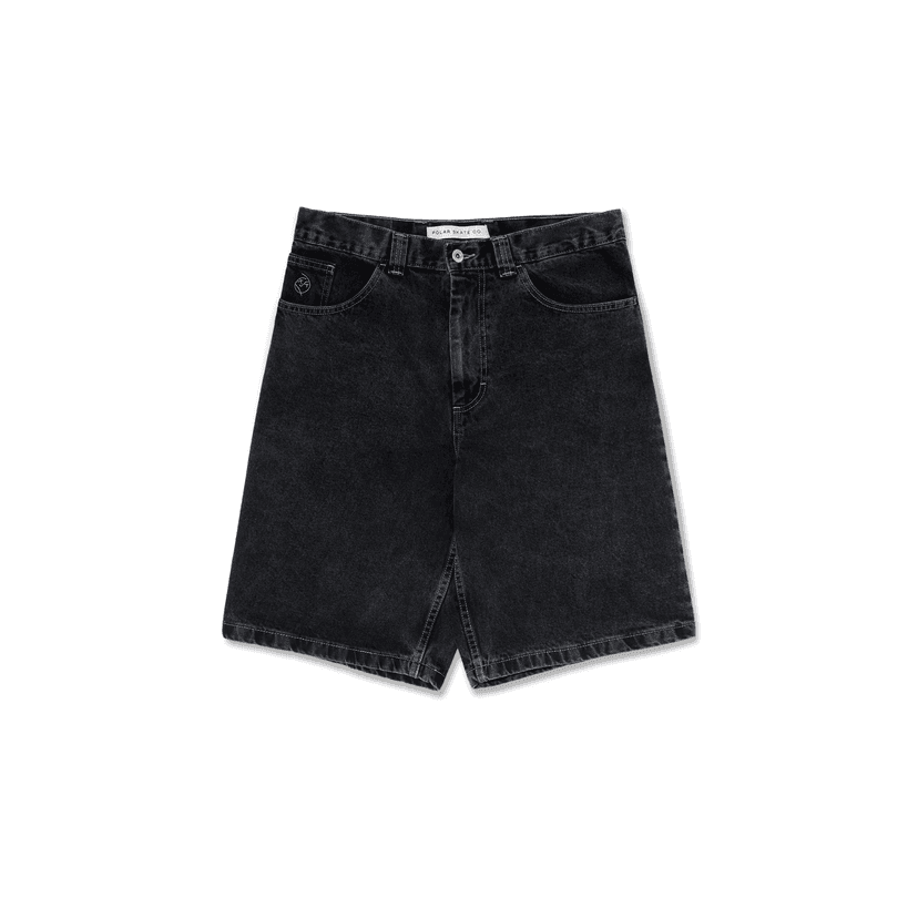 Polar Skate Co. Big Boy Shorts - silver black