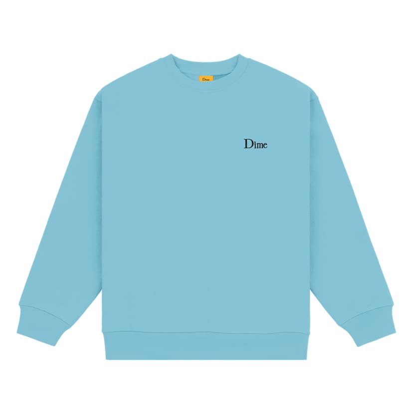 Dime Classic Small Logo Crew - ocean