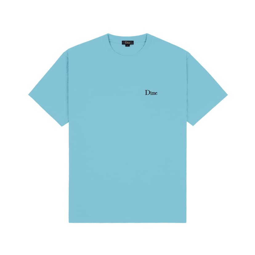 Dime Classic Small Logo T-Shirt - ocean