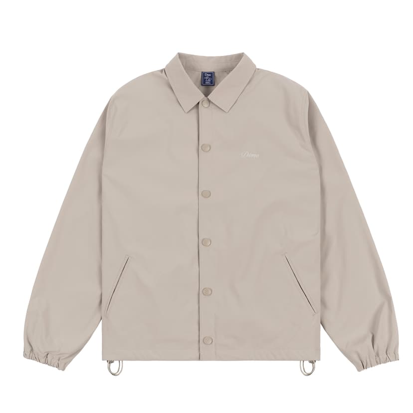 Dime Cursive Coach Jacket - grey