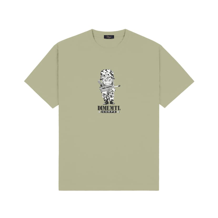 Dime Dimecorps T-Shirt - khaki