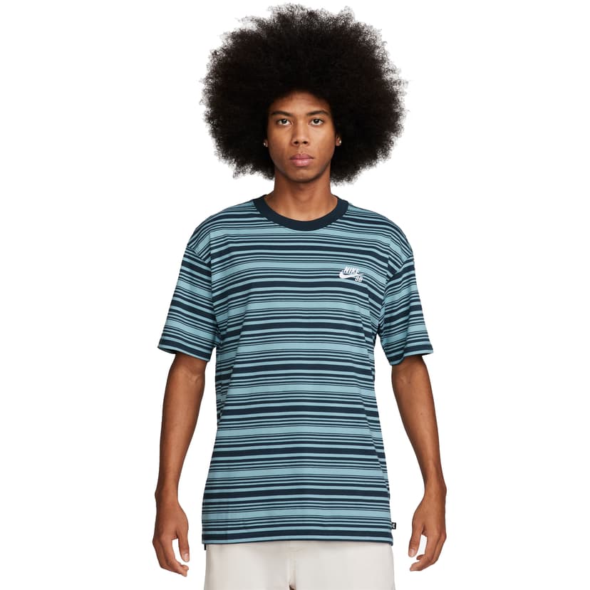 Nike SB M90 Stripe Tee - blue