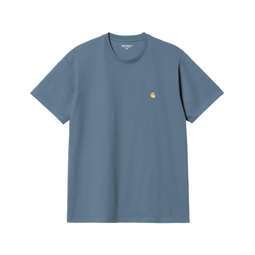 Carhartt WIP Chase Tee - positano / gold