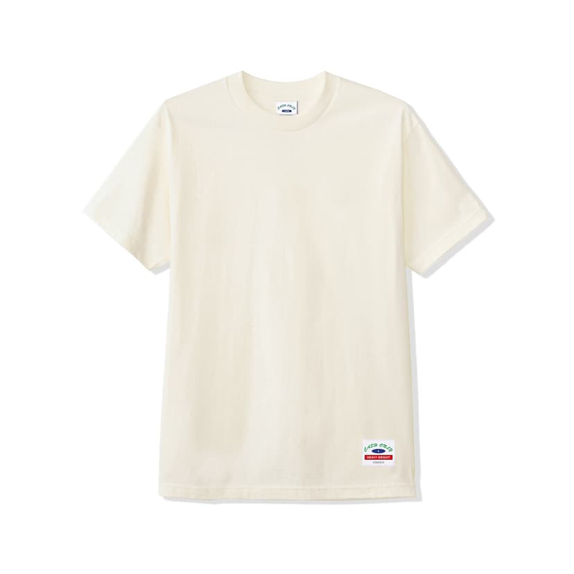 Cash Only Ultra Heavyweight Basic Tee - cream