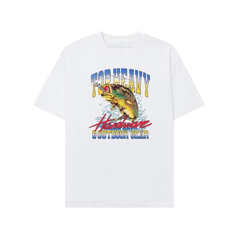 Top Heavy Entertainment Sportsmen T-Shirt - white