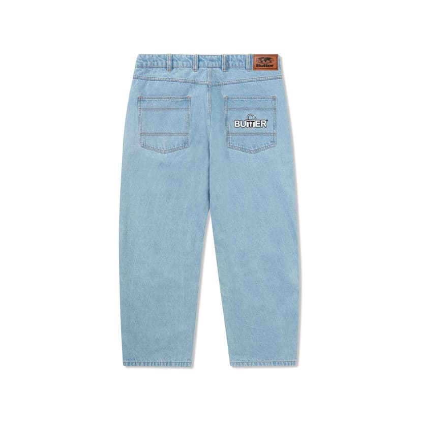 Buttergoods Lock Baggy Denim - light indigo