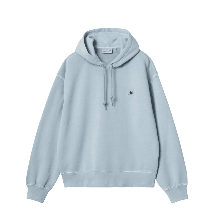 Carhartt WIP W' Hooded Nelson Sweatshirt - dusty ice