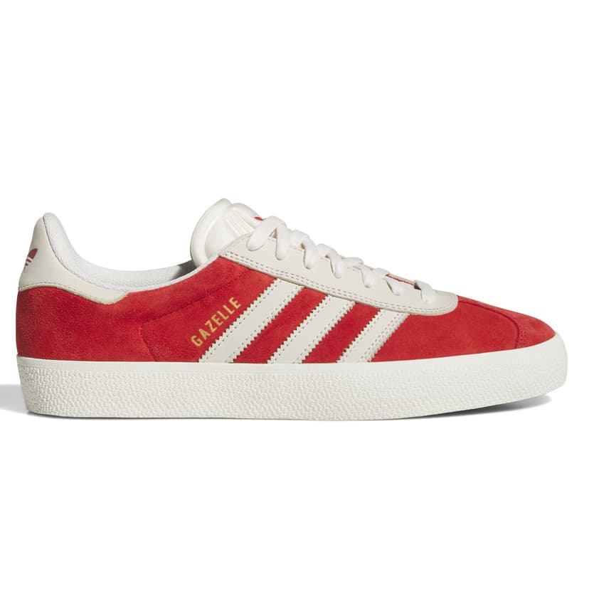 Adidas Skateboarding Gazelle ADV - better scarlet / chalk white / gold metallic