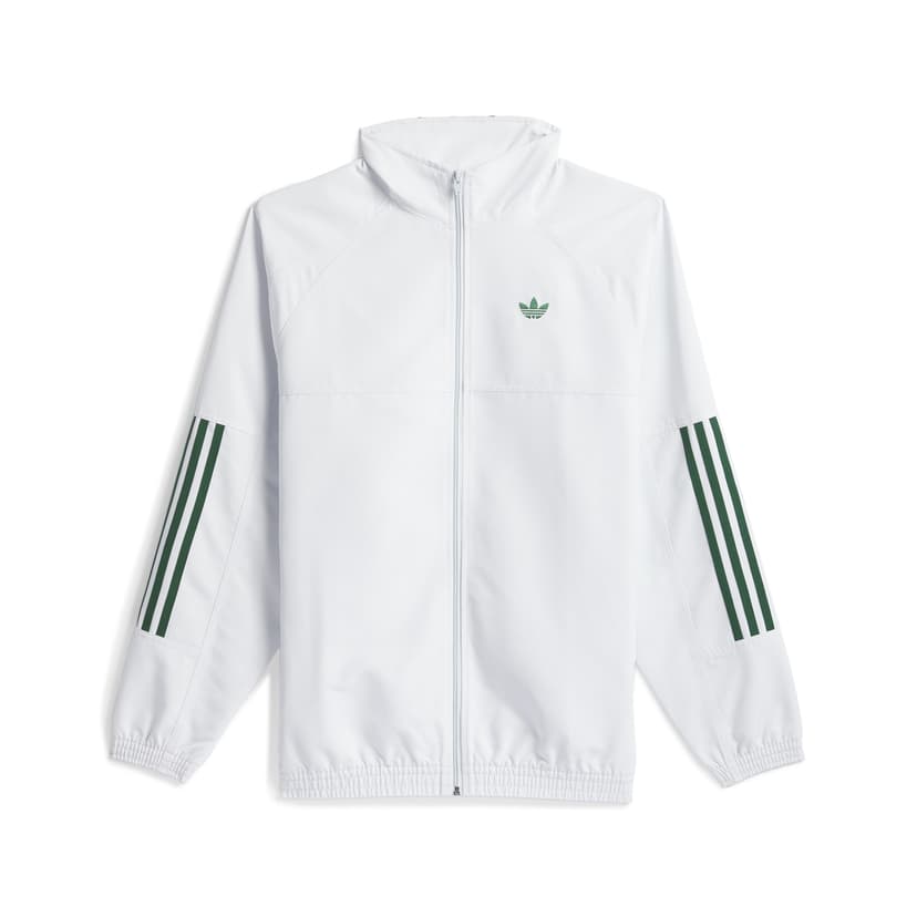 Adidas Skateboarding Gazelle Track Jacket - white / green