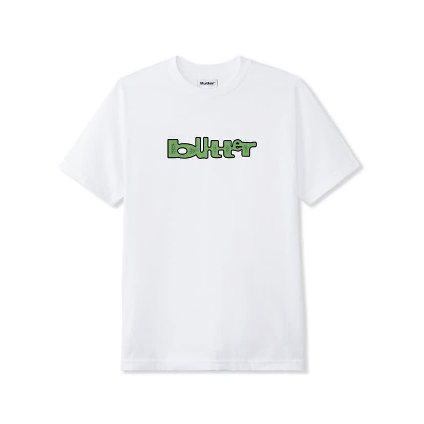 Buttergoods Warped Tee - white