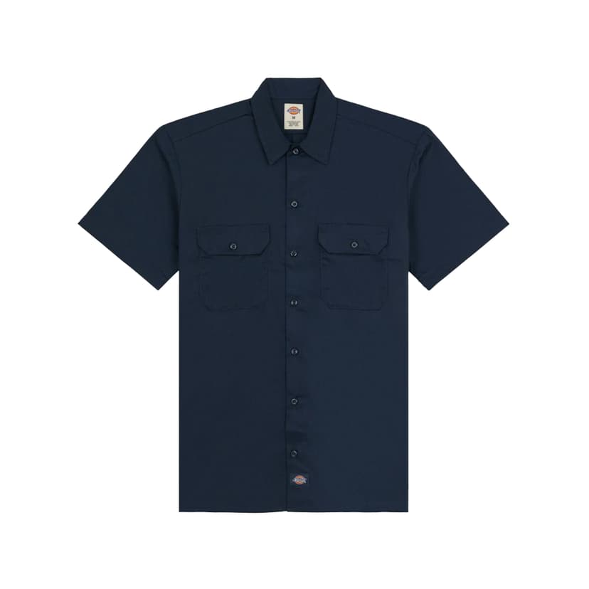 Dickies Work Shirt SS - dark navy