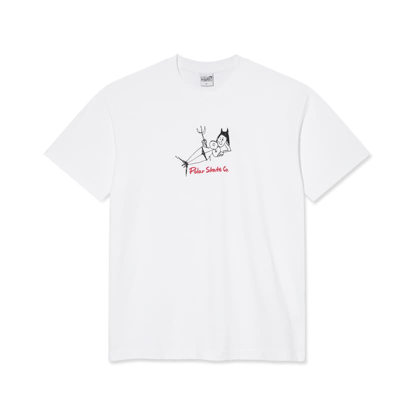 Polar Skate Co. Devil Woman Tee - white