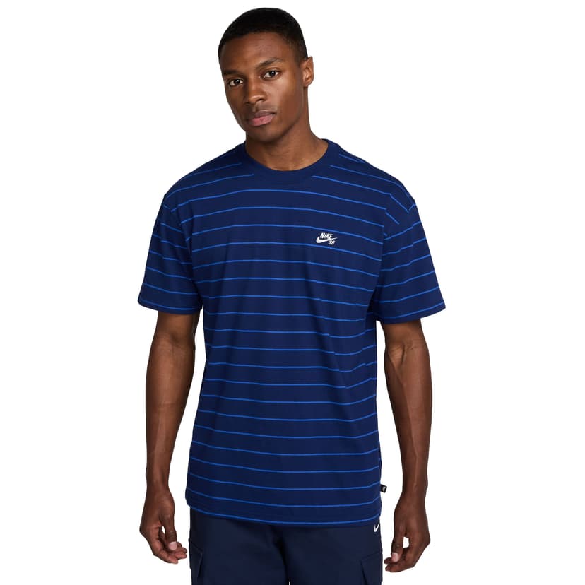 Nike SB Stripe Tee - navy