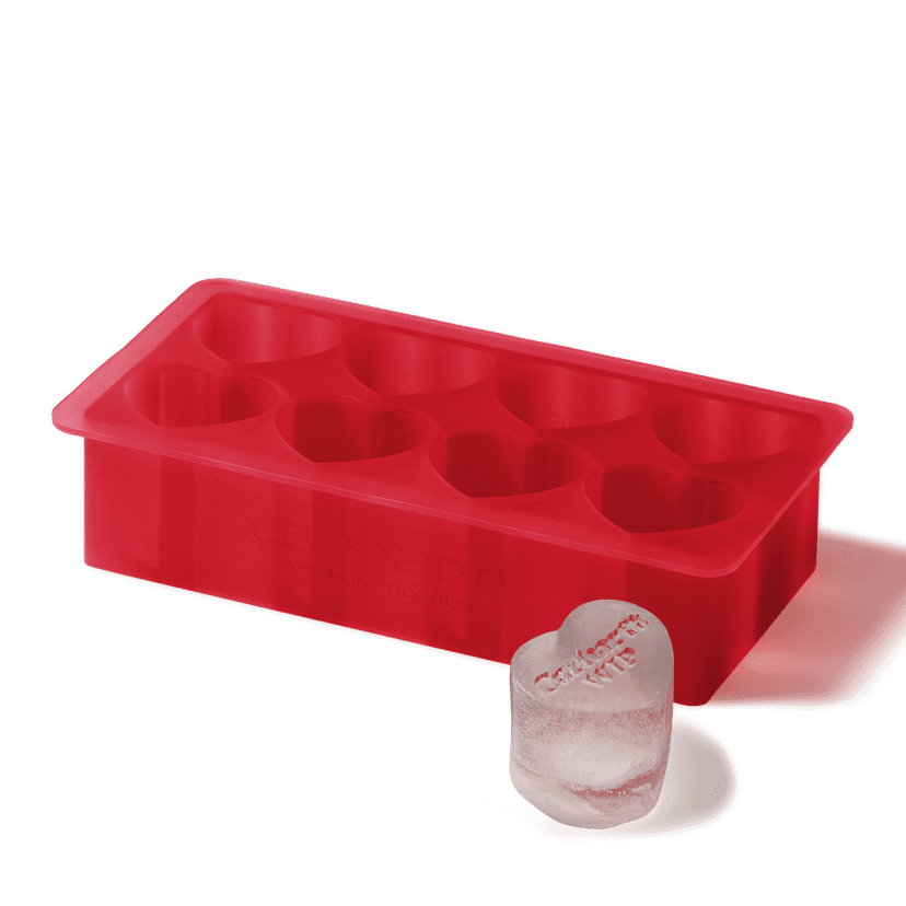 Carhartt WIP Heart Ice Cube Tray - scarlet
