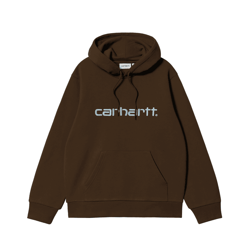 Carhartt WIP Hooded Carhartt Sweat - liberica / air sky