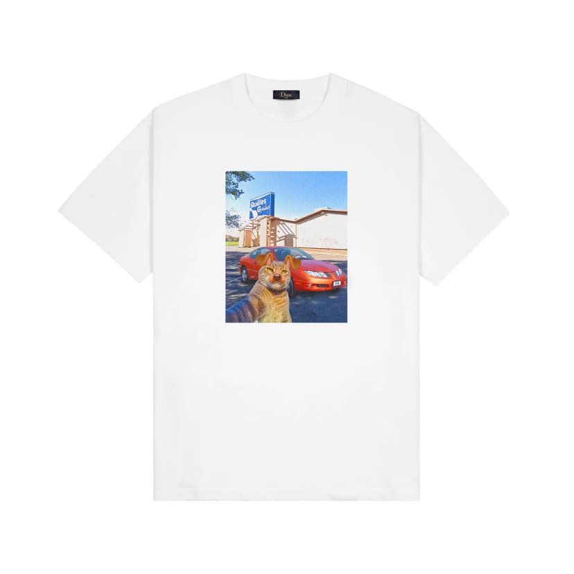 Dime Selfie Tee - white