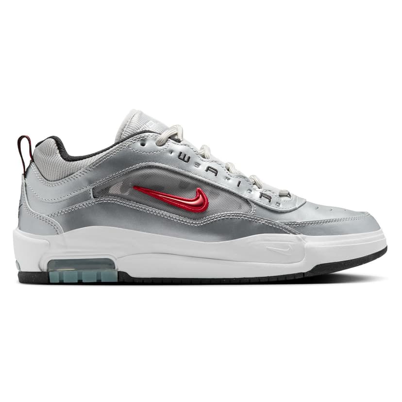 Nike SB Air Max Ishod - metallic silver / varsity red