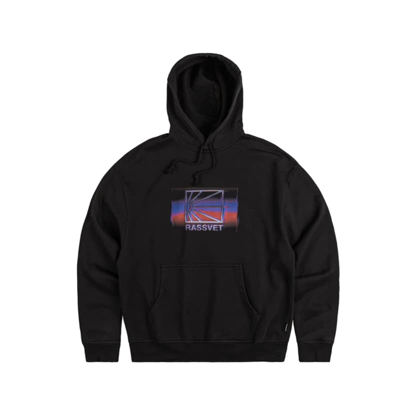 Rassvet (PACCBET) Glitch Hoodie - black